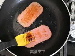 午餐肉饭团的做法步骤：5