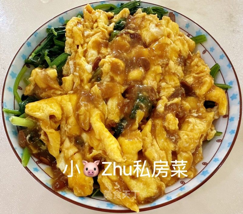 菠菜鸡蛋的做法