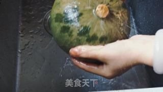 椰香南瓜汤的做法步骤：1