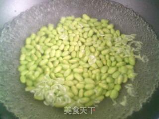 榨菜丝毛豆炒面筋的做法步骤：4