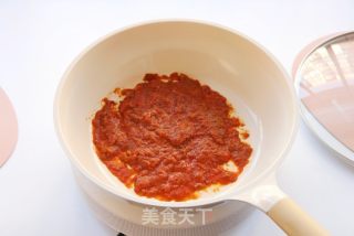 番茄三色意面（小老虎版）的做法步骤：2