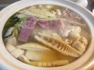 江南名菜～腌笃鲜，汤白汁浓 鲜香味美的做法步骤：5