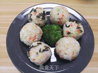 素菜饭团的做法步骤：5