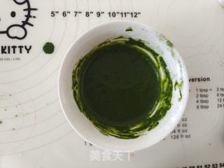 免烤箱的抹茶红豆布丁！的做法步骤：3