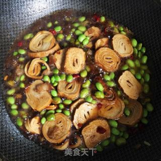 毛豆烧素记的做法步骤：7