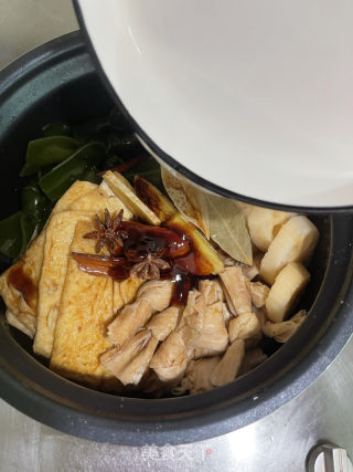 电饭锅卤菜的做法步骤：14