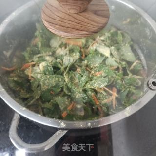 蒸马齿苋的做法步骤：9