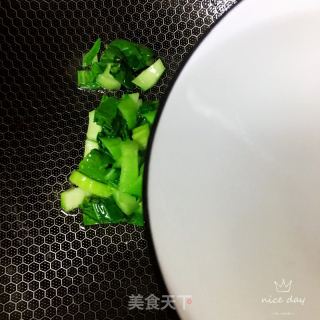 油菜蛋花汤的做法步骤：5