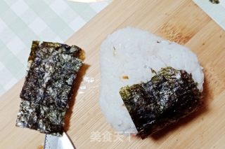 薏米紫苏梅子饭团的做法步骤：6