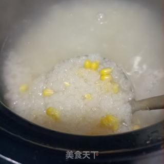 肉丁时蔬玉米粥的做法步骤：14