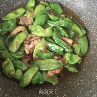 五花肉炖油豆的做法步骤：10