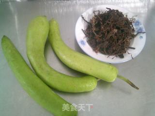 梅干菜烧夜开花的做法步骤：1