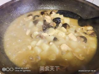 咖喱鸡肉土豆拌饭的做法步骤：8