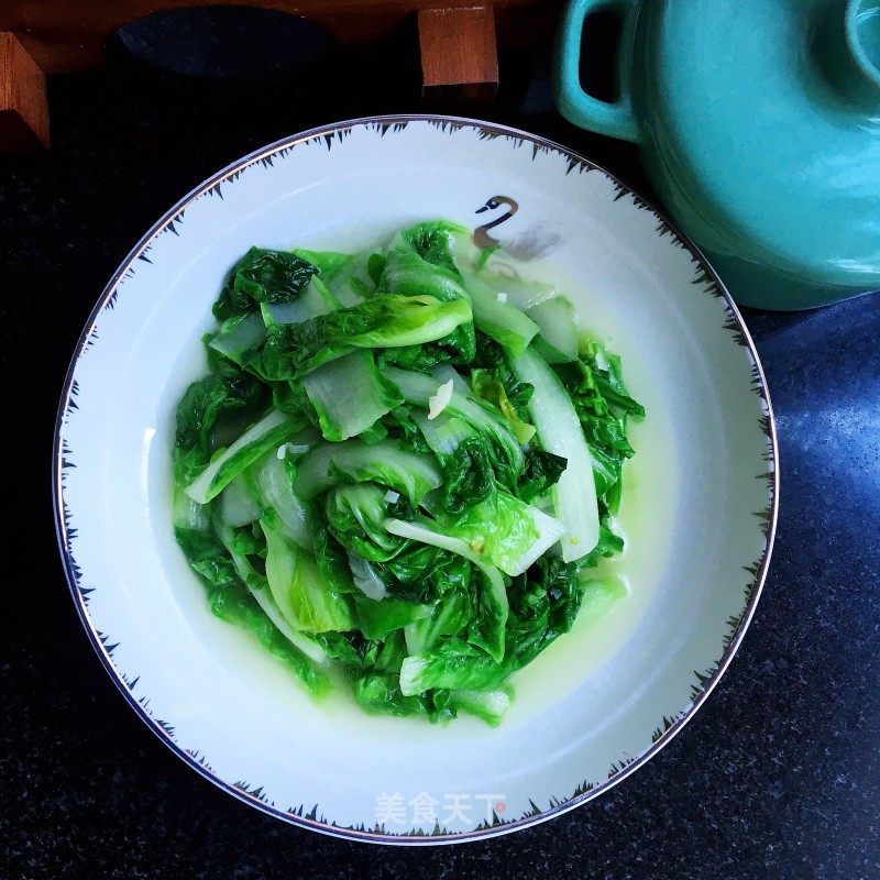 茶油炒奶白菜的做法