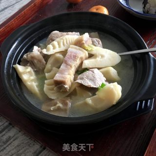 酒菠萝版腌笃鲜的做法步骤：20