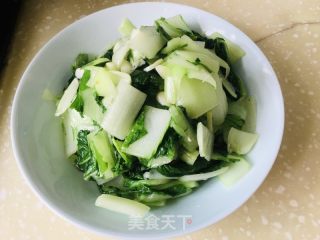 清炒快菜的做法步骤：7