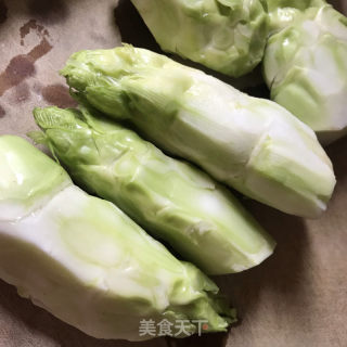 蘸汁儿菜的做法步骤：2