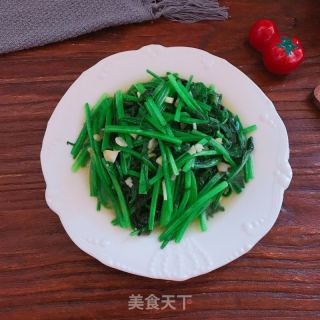 蒜蓉菠菜的做法步骤：6