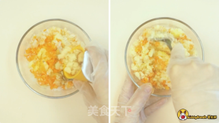 鲜虾土豆泥饭团的做法步骤：7