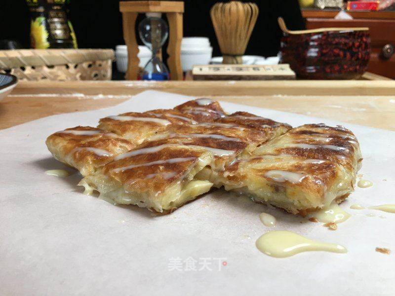 泰式香蕉手抓煎饼，香香甜甜脆脆，简单美味，材料简单零失败的做法