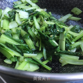 蚝油大青菜的做法步骤：7