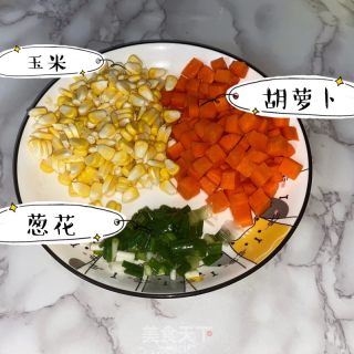 菠萝炒饭的做法步骤：5