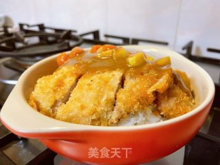 咖喱猪扒饭的做法步骤：11