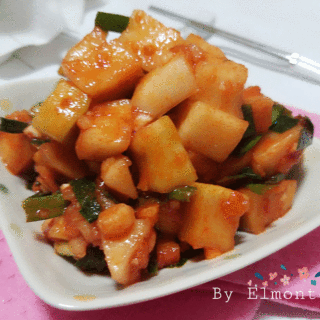 韩式泡萝卜的做法