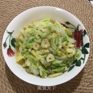 蒜香大白菜的做法步骤：6