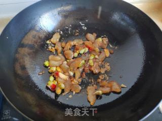 牛筋炒四季豆的做法步骤：5