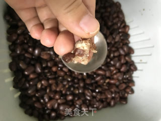 红豆粘豆包的做法步骤：3