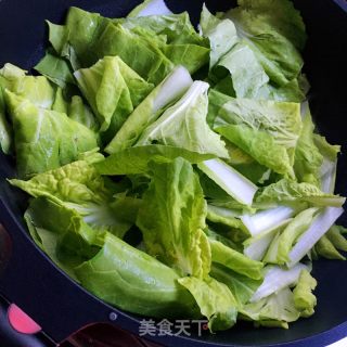 茶油炒奶白菜的做法步骤：6