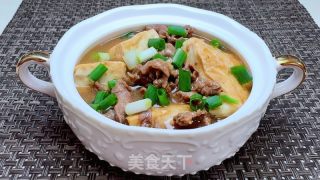 豆腐焖牛肉的做法步骤：13