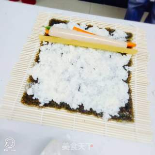 紫菜包饭的做法步骤：6