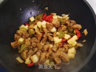 菠萝咕咾肉的做法步骤：10