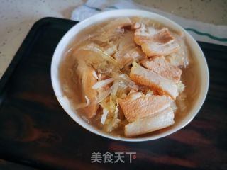 五花肉炖酸菜的做法步骤：10