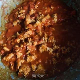 番茄肉酱意大利面-自家菜品就是食料足的做法步骤：17