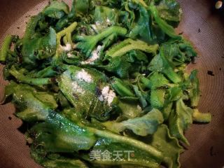 橄榄菜炒冰菜的做法步骤：7