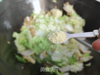 油渣黄芽菜的做法步骤：7