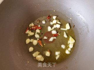 浇汁丝瓜尖的做法步骤：5