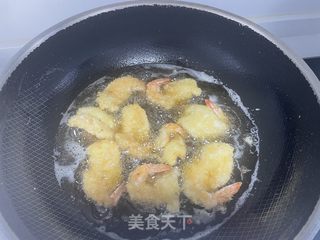 香酥虾排的做法步骤：8